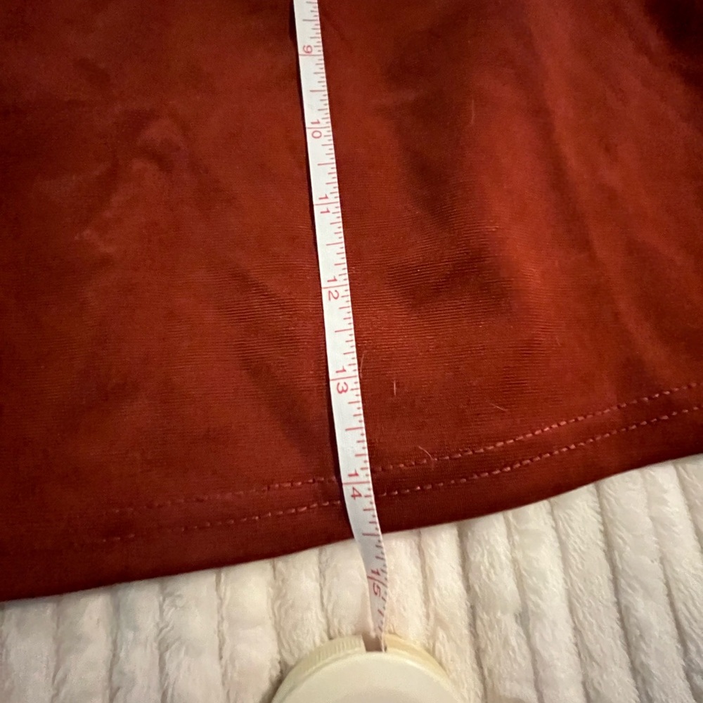 Zaful Women's Burnt Orange Mini Skirt NWT - Picture 4 of 6